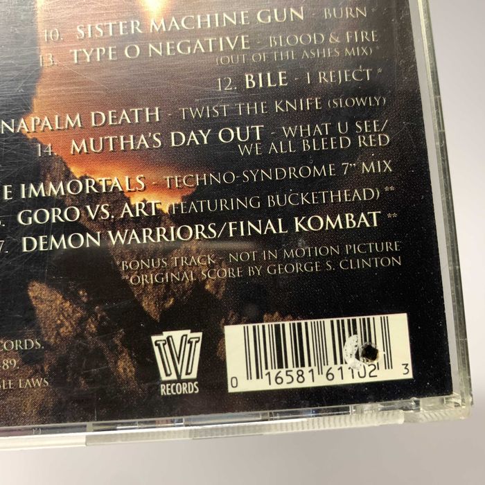 CD Mortal Kombat (Original Motion Picture Soundtrack) 1995