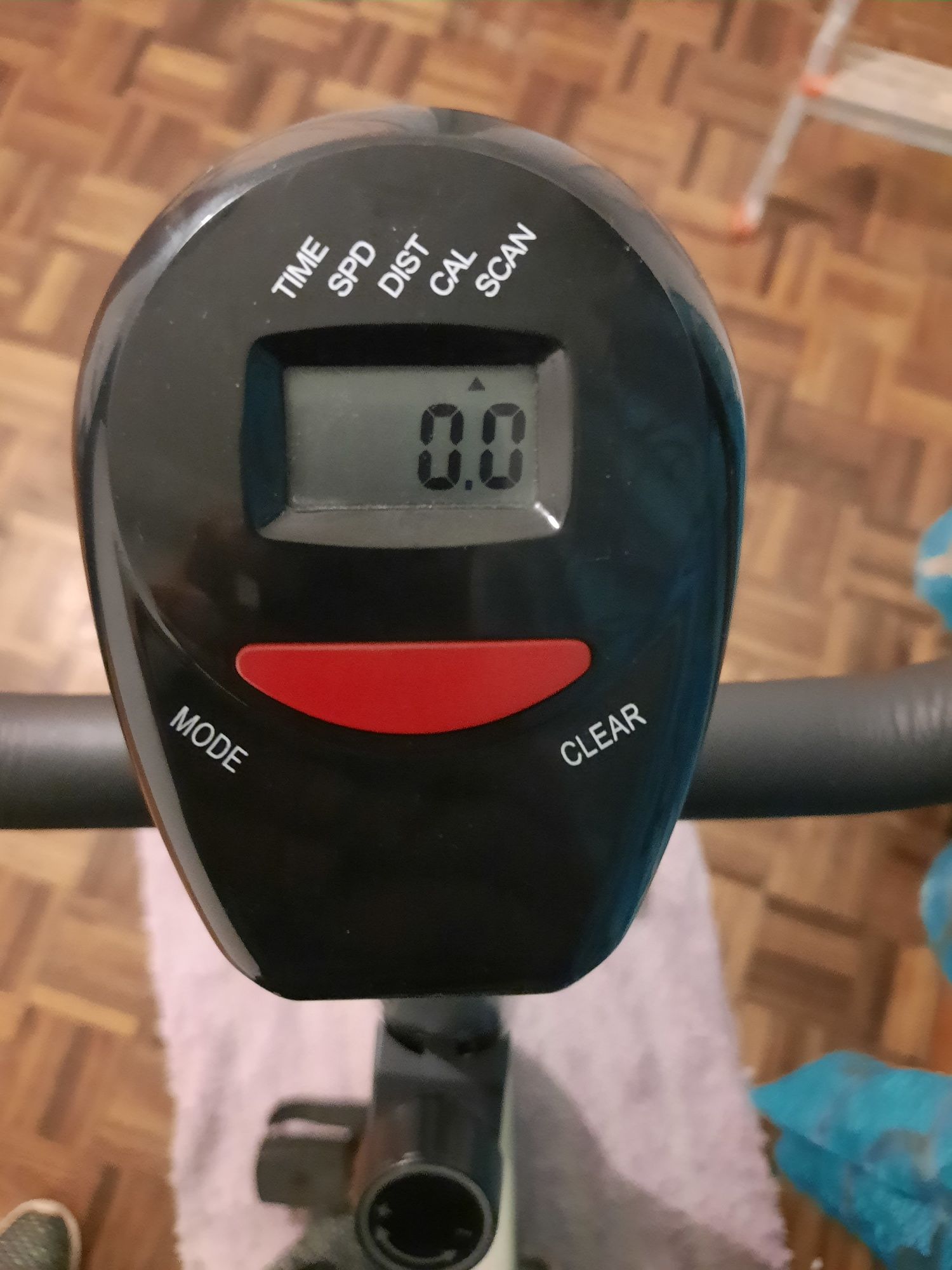 Bicicleta ginastica com uso