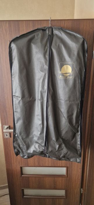 Garnitur Ślubny zestaw Kamizelka Krawatka Spinki Koszula Biała Pawo