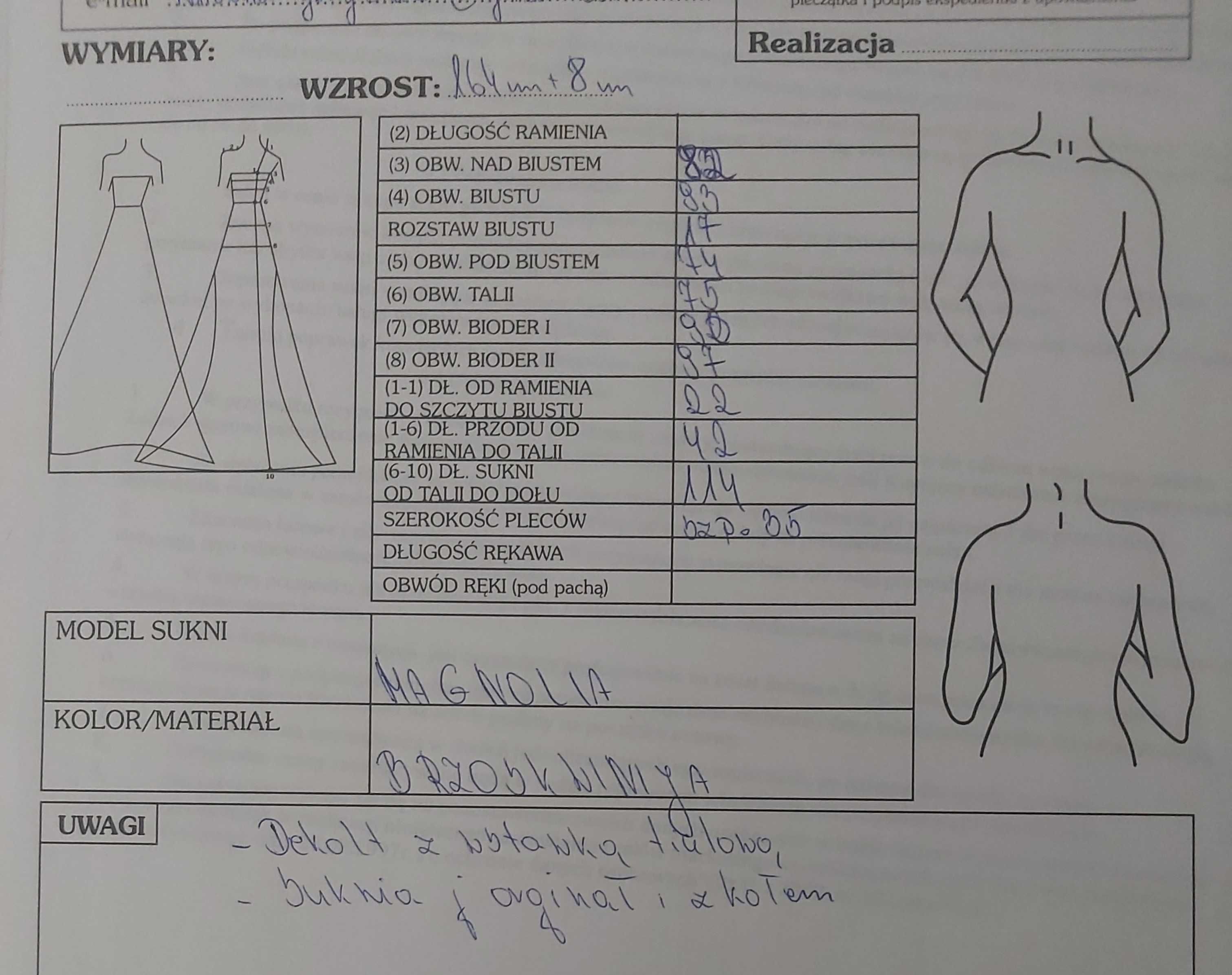 Sprzedam suknię ślubną Magnolia Noemi