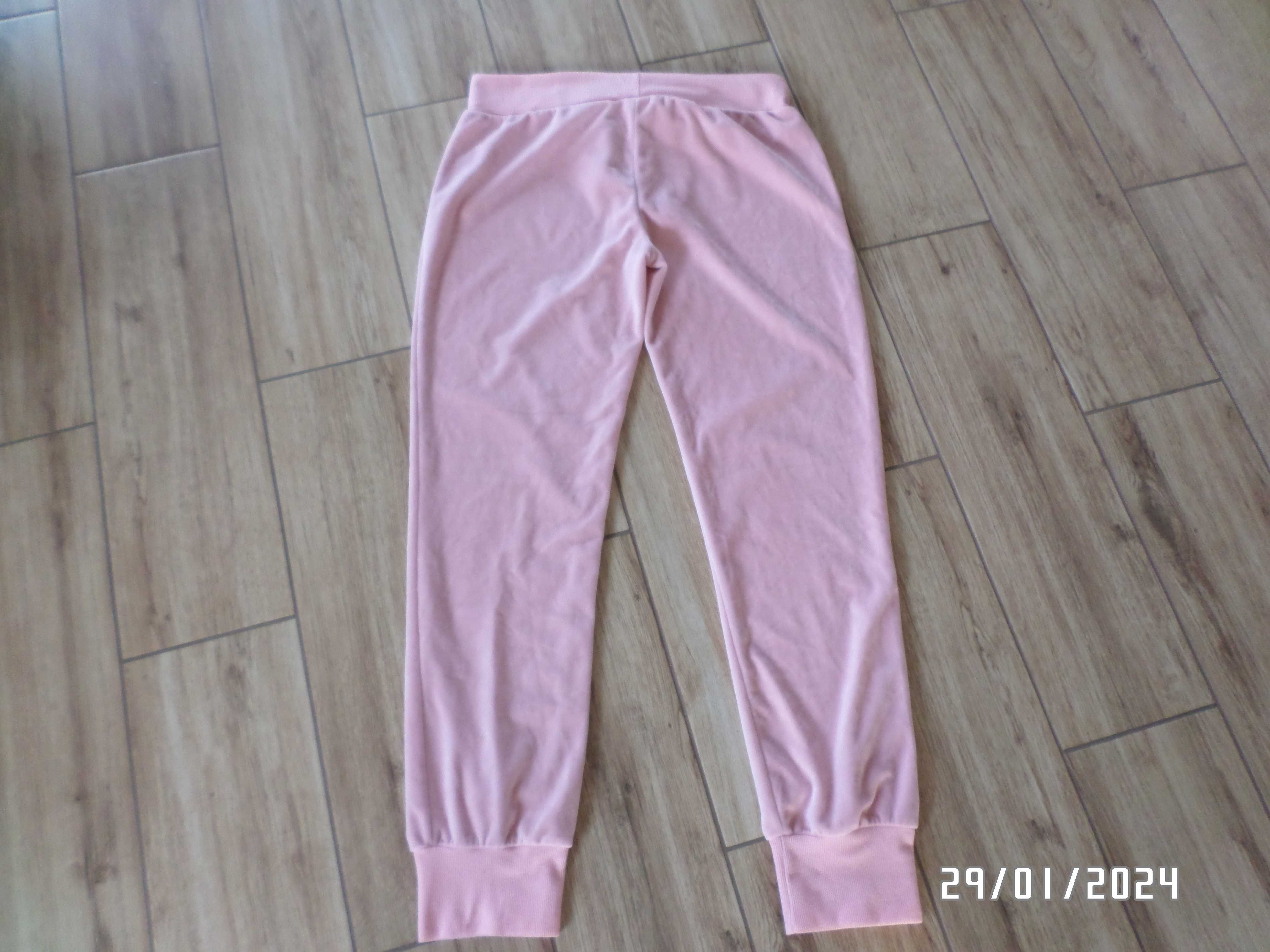 damskie spodnie dresowe -welur-M/L-38