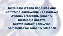 HYDRAULIK usuwanie awarii, szybki dojazd na terenie Krakowa 7dni w ty