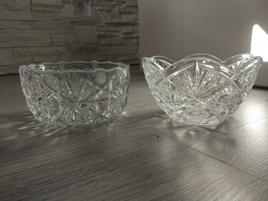 салатник (конфетница) хрустальная