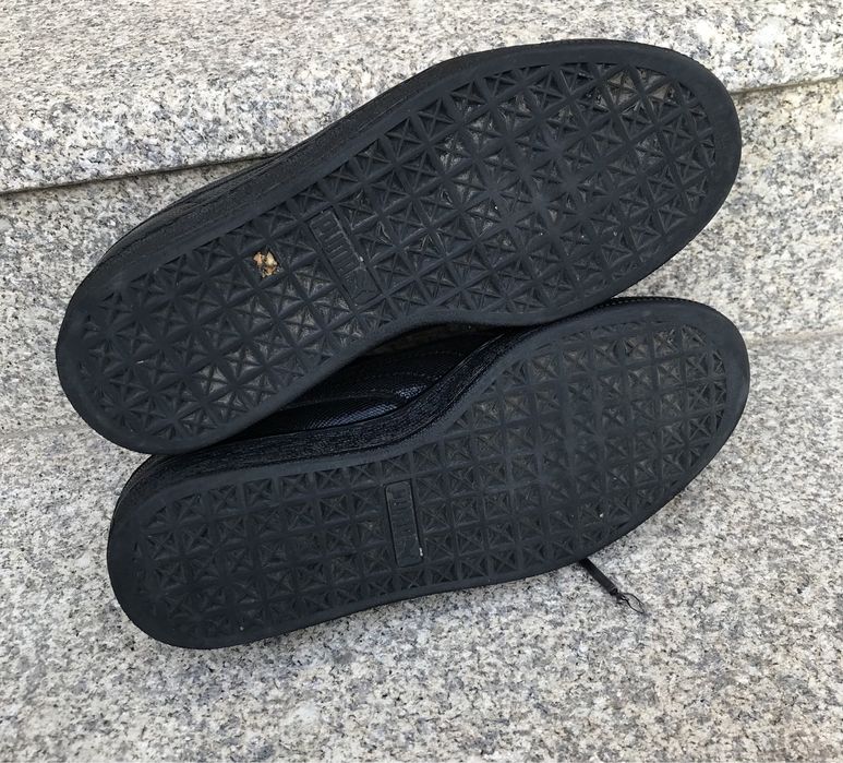 Sapatilhas pretas (Puma, tamanho 36)