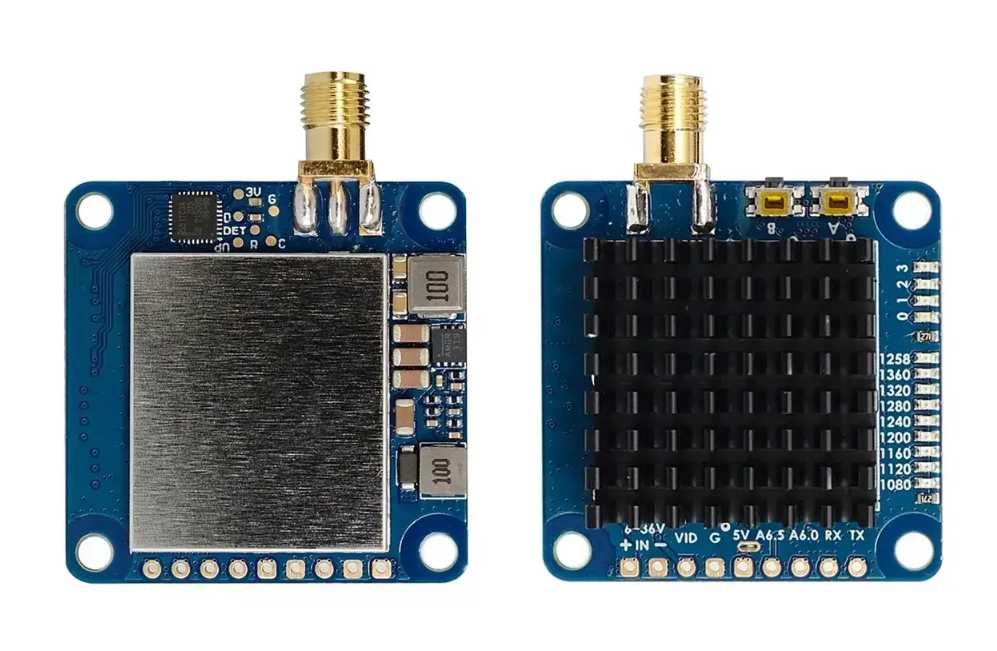 Відеопередавач MATEK 2W VTX 1G3TE V2 9CH 1.2-1.3GHz