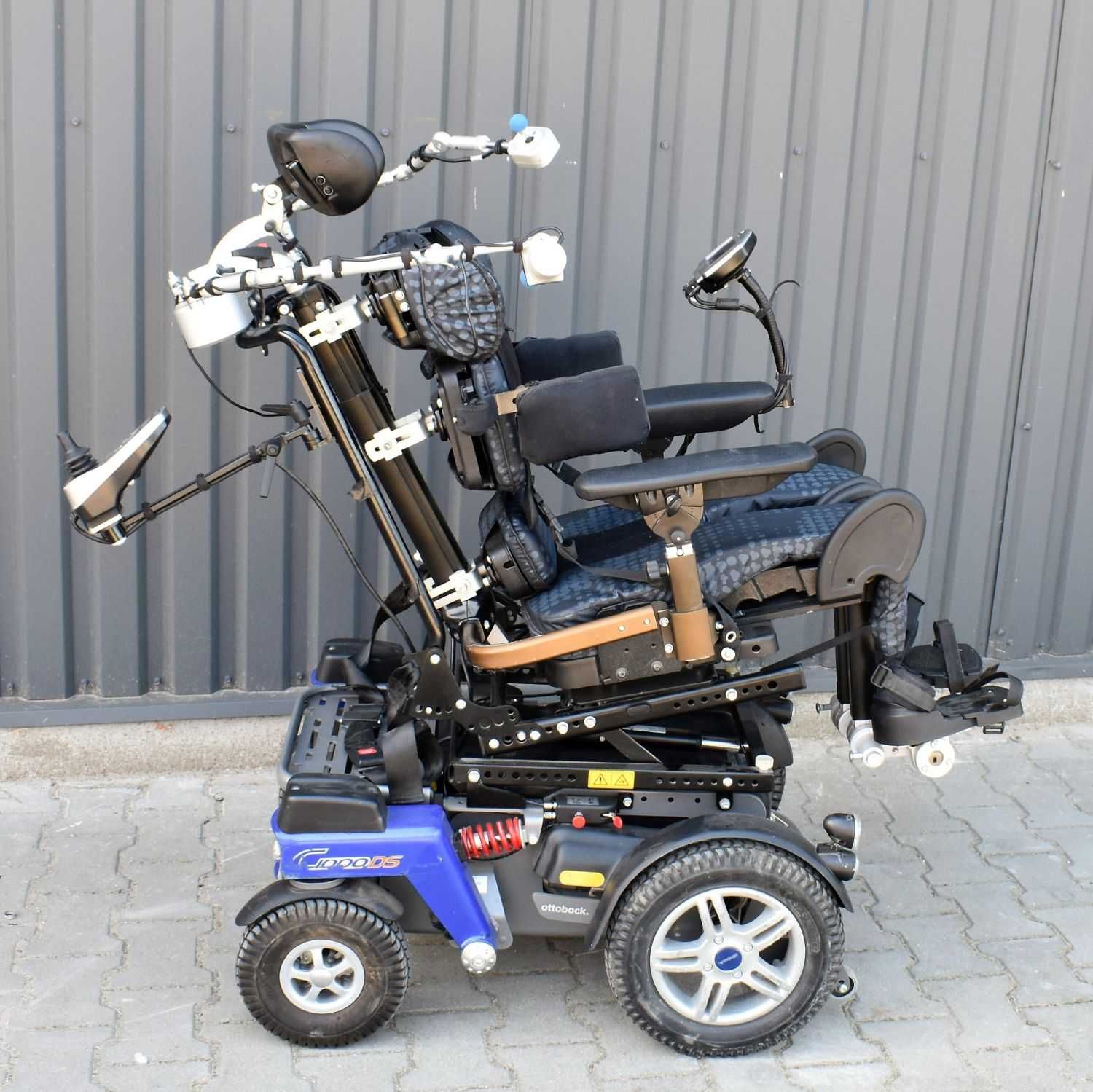 Wózek inwalidzki elektryczny Otto Bock C1000 DS siedzisko Kudu
