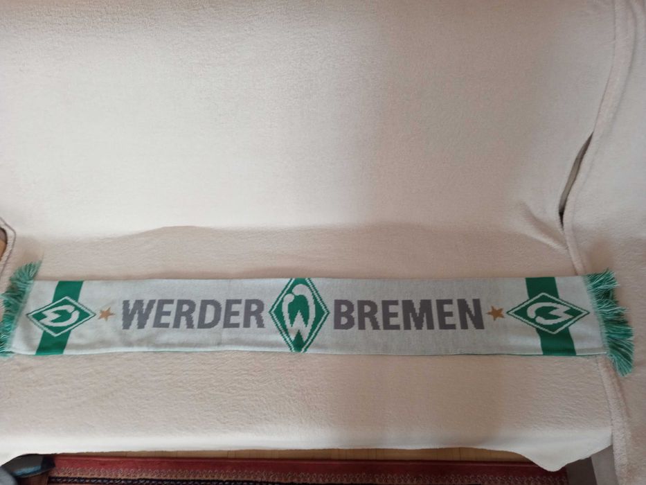 Szalik Werder Brema Nowy nie używany Cena 50zl