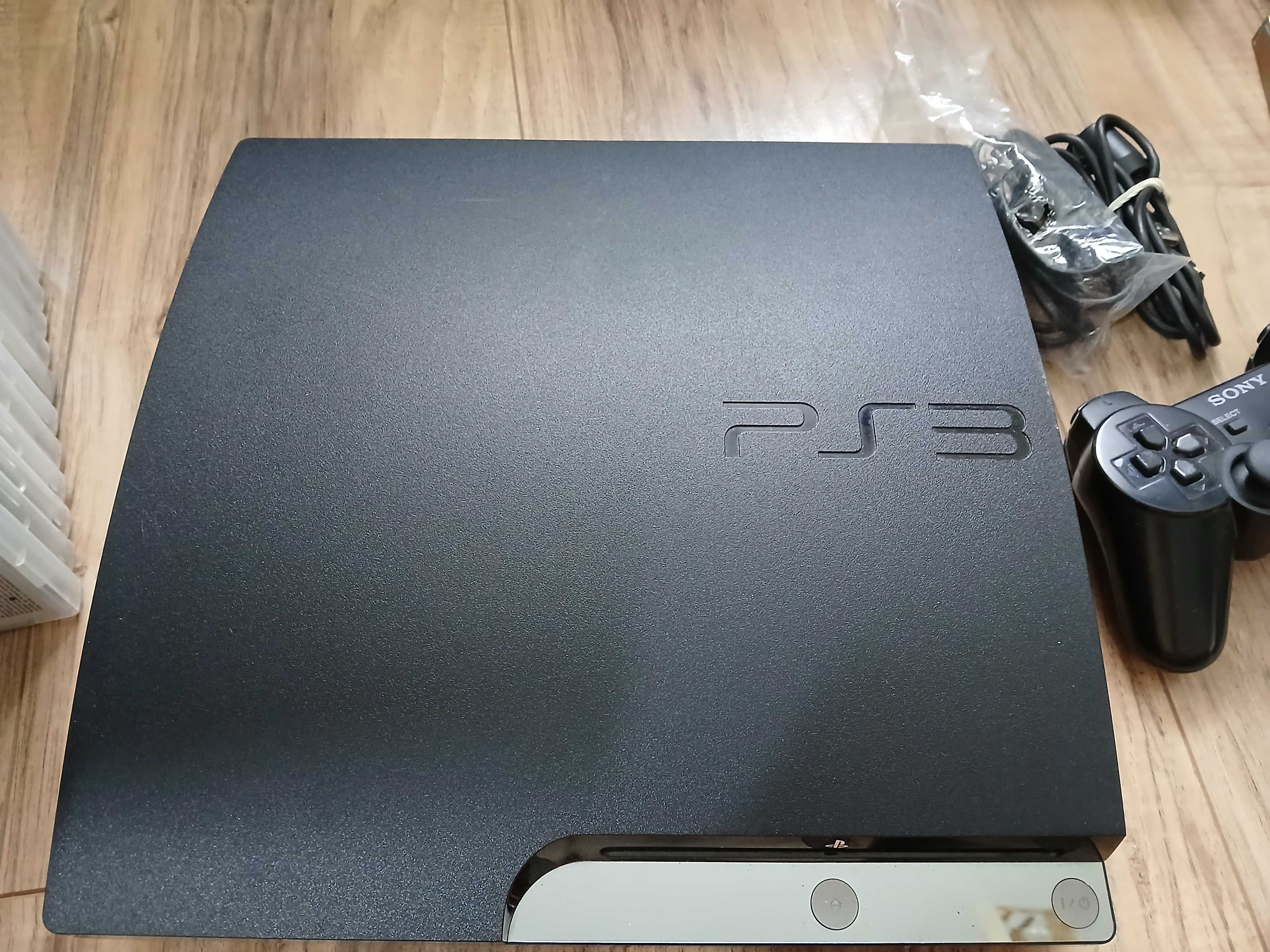 PS3/Playstation 3 320 GB - konsola z grami