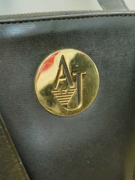 Оригинал ARMANI Солидная Сумка Jeans 30х35см 100% Хорошее Состояние