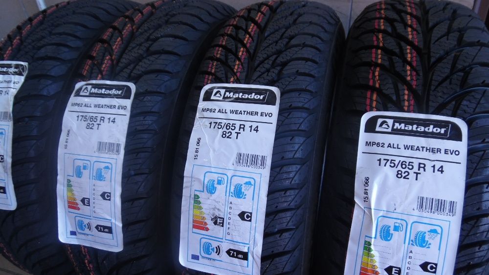 Całoroczne 175/65R14 MATADOR MP62 AllWeather - Nowe - Opony - Tanio