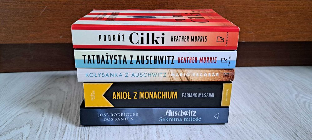 5x Massimi Anioł z Monachium Kołysanka z Auschwitz Morris Tatuażysta