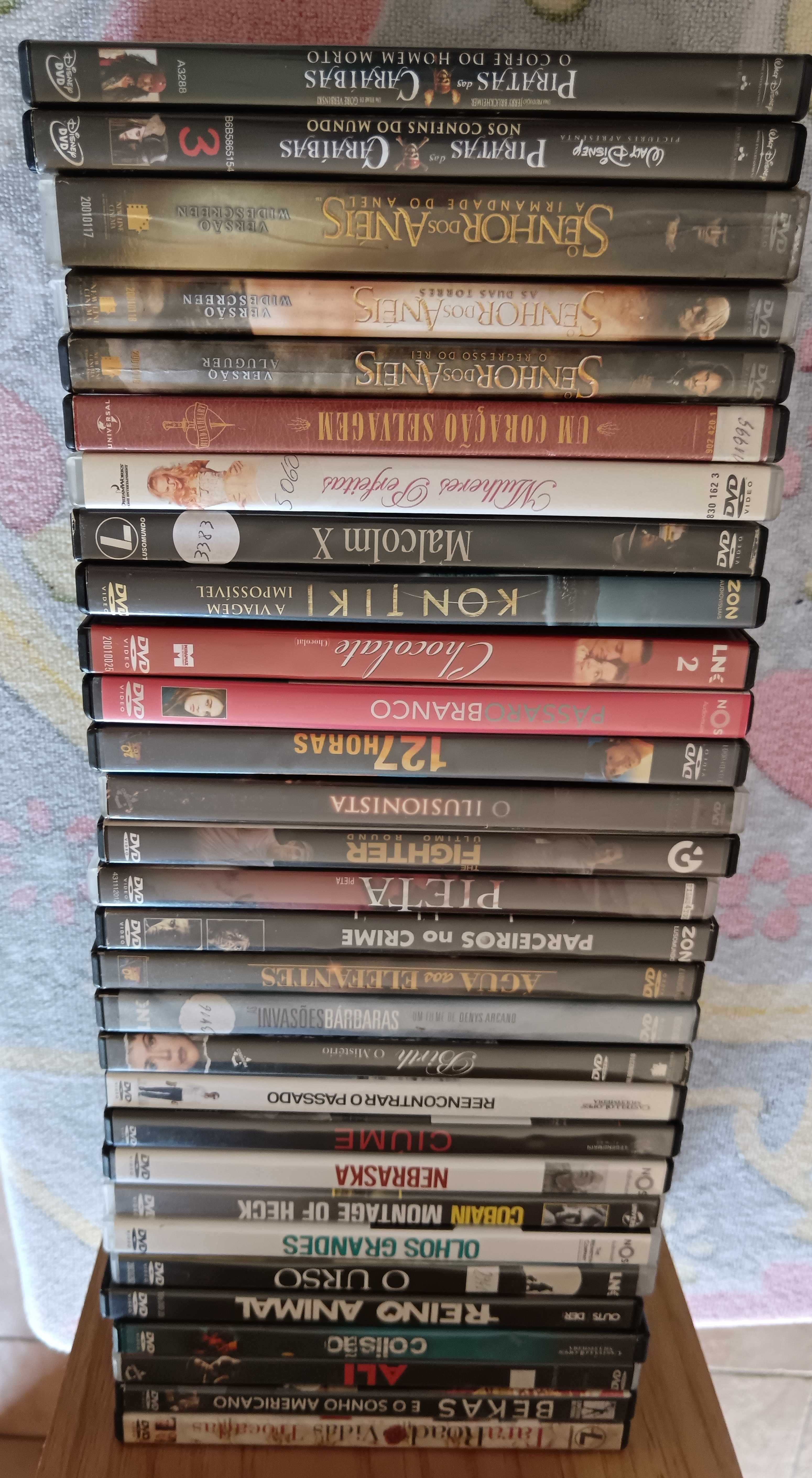 Lote de varios DVD's