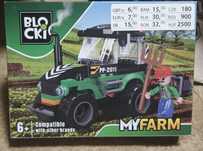 Klocki blocki traktor  nowe