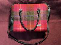 Torebka Mucros Weavers Emily Bag różowa w kratkę