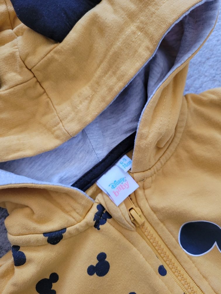 Komplet niemowlęcy bawełniany Myszka Miki DisneyBaby 74/86
