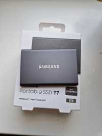 SSD-накопитель Samsung Portable SSD T7 1TB USB 3.2 Type-C (MU-PC1T0T/W