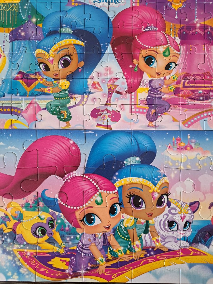 Puzzle Shimmer&Shine, Clementoni 4w1, 5+ dziewczynka