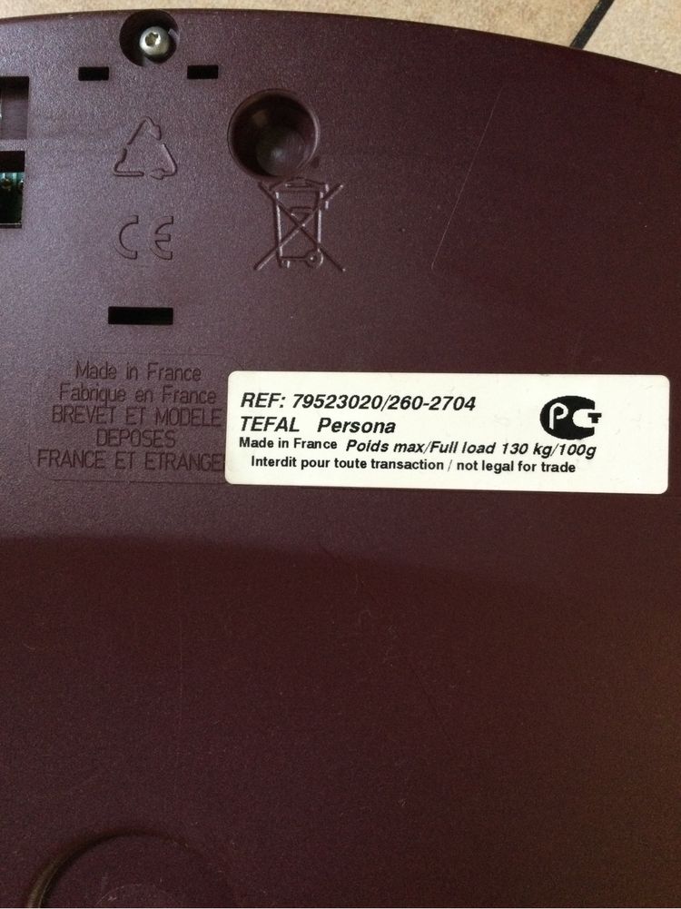 Waga łazienkowa Tefal Sensitive Computer