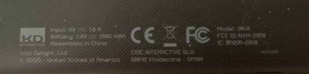 Tablet Kurio w stanie na części