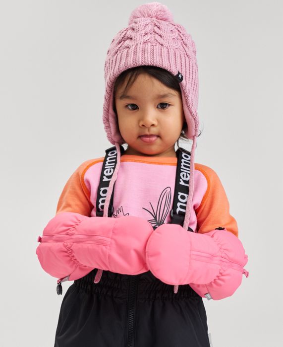 Нова. Шапка Reima вовняна на завязках Paljakka р.50-52