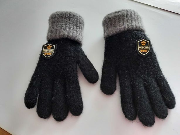 Корона Sport перчатки на 6 - 8 лет шерстяные зимние