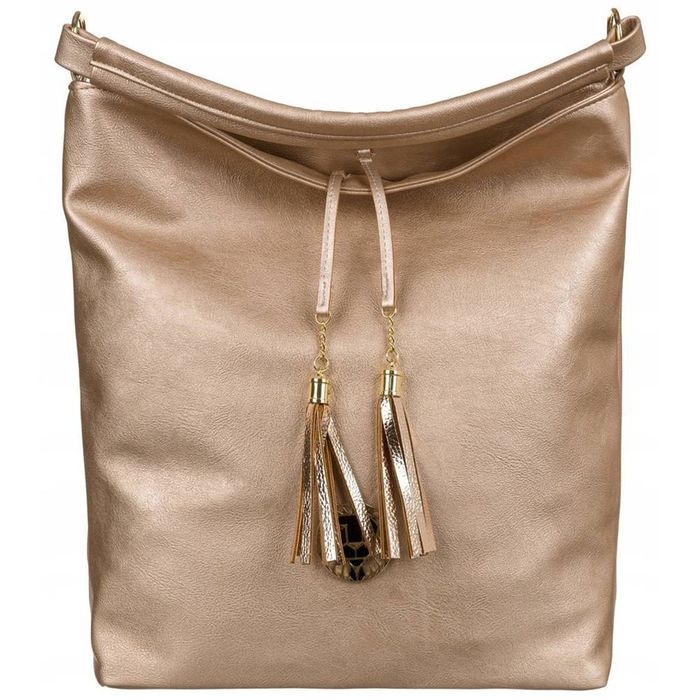 duży shopper a4 z szerokim paskiem - peterson