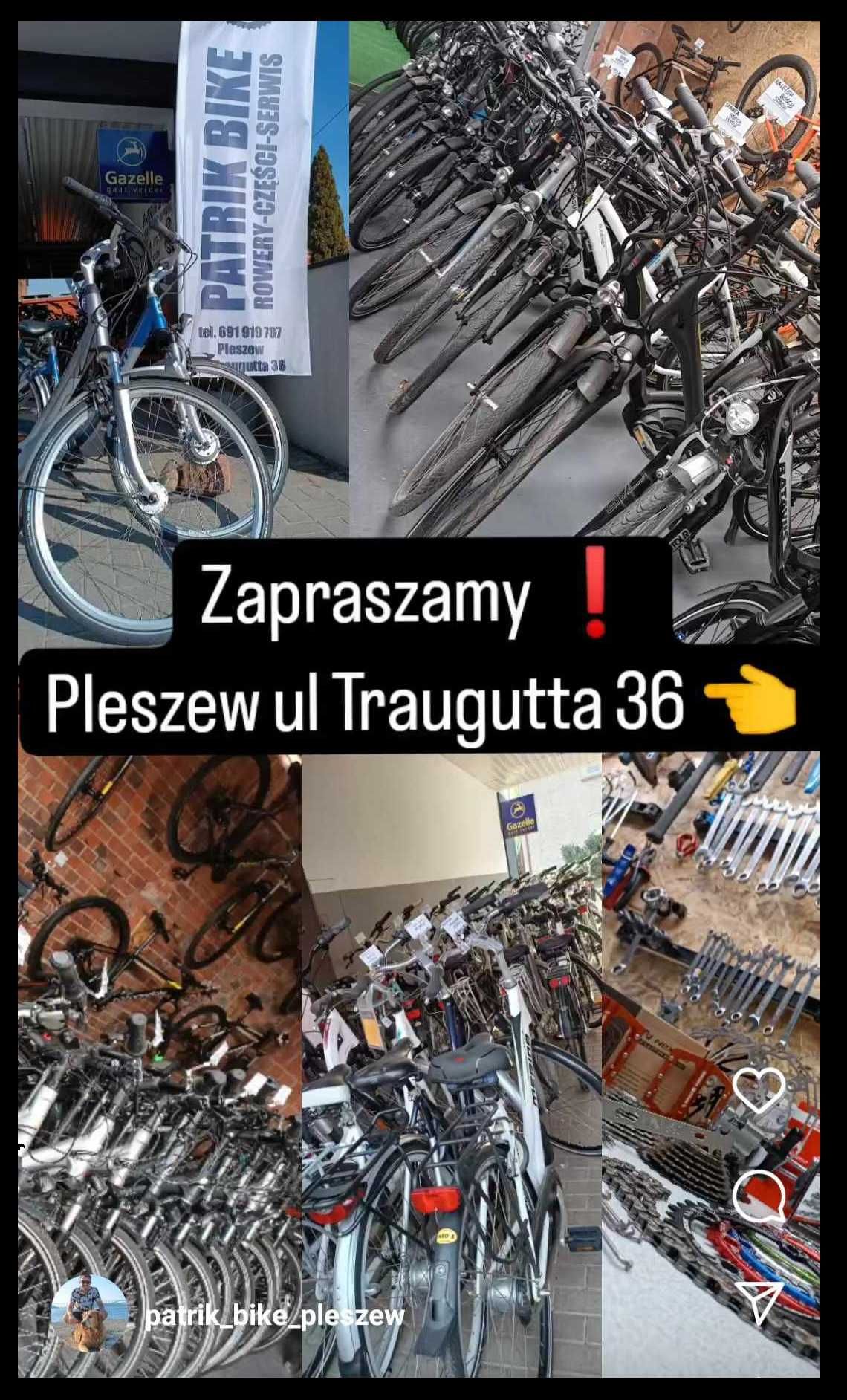 Używane rowery holenderskie GAZELLE BATAVUS i inne koła 28 duży wybór