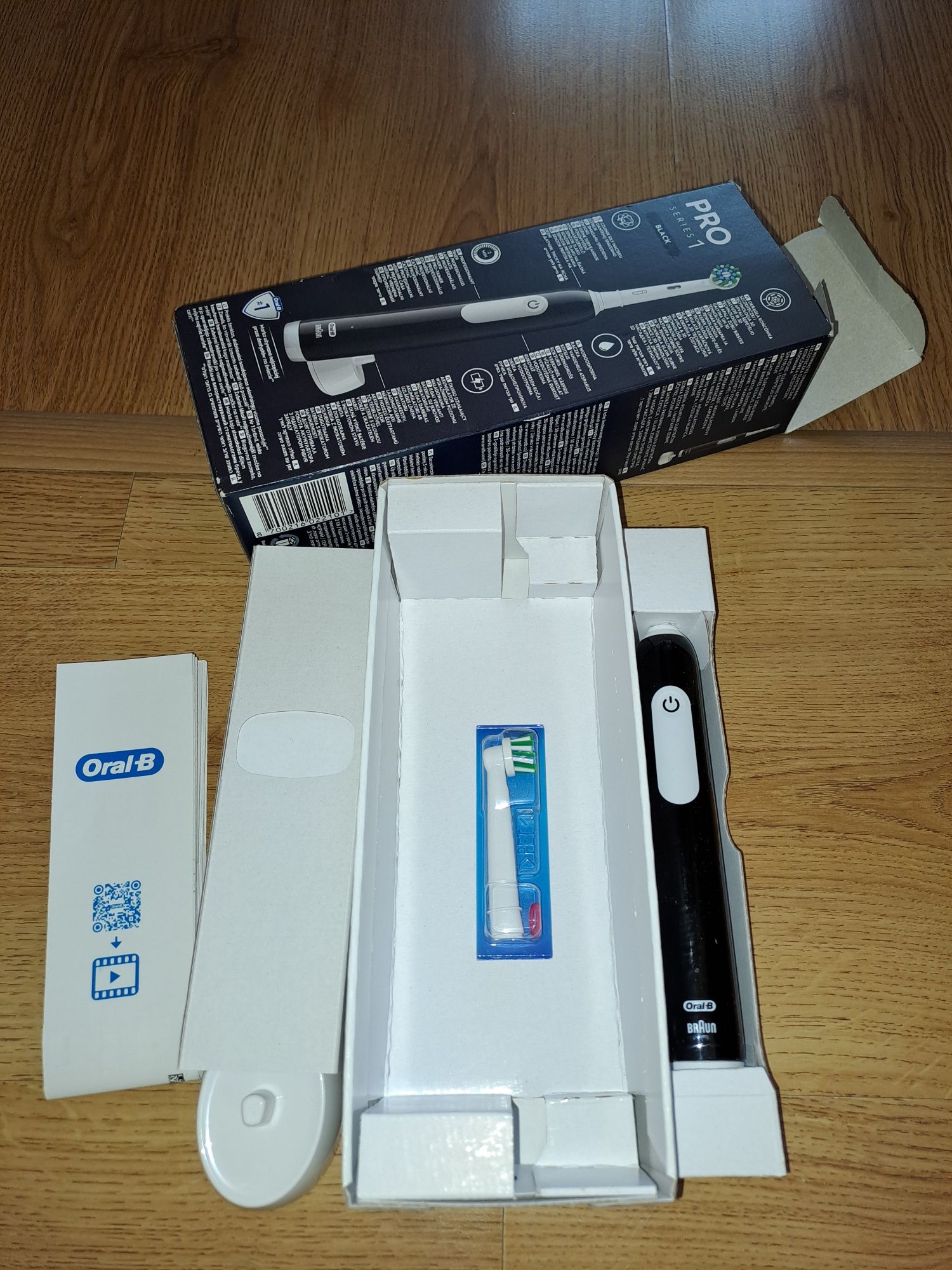 Szczoteczka elektryczna oral-b pro series 1 black oralb czarna