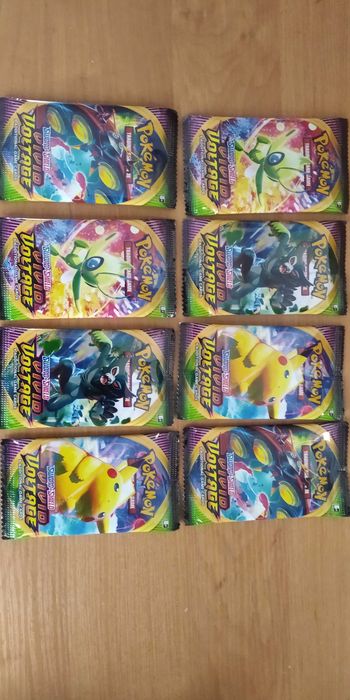 7 різних серій Бустерів карточки Pokemon, 67 карт без повторів