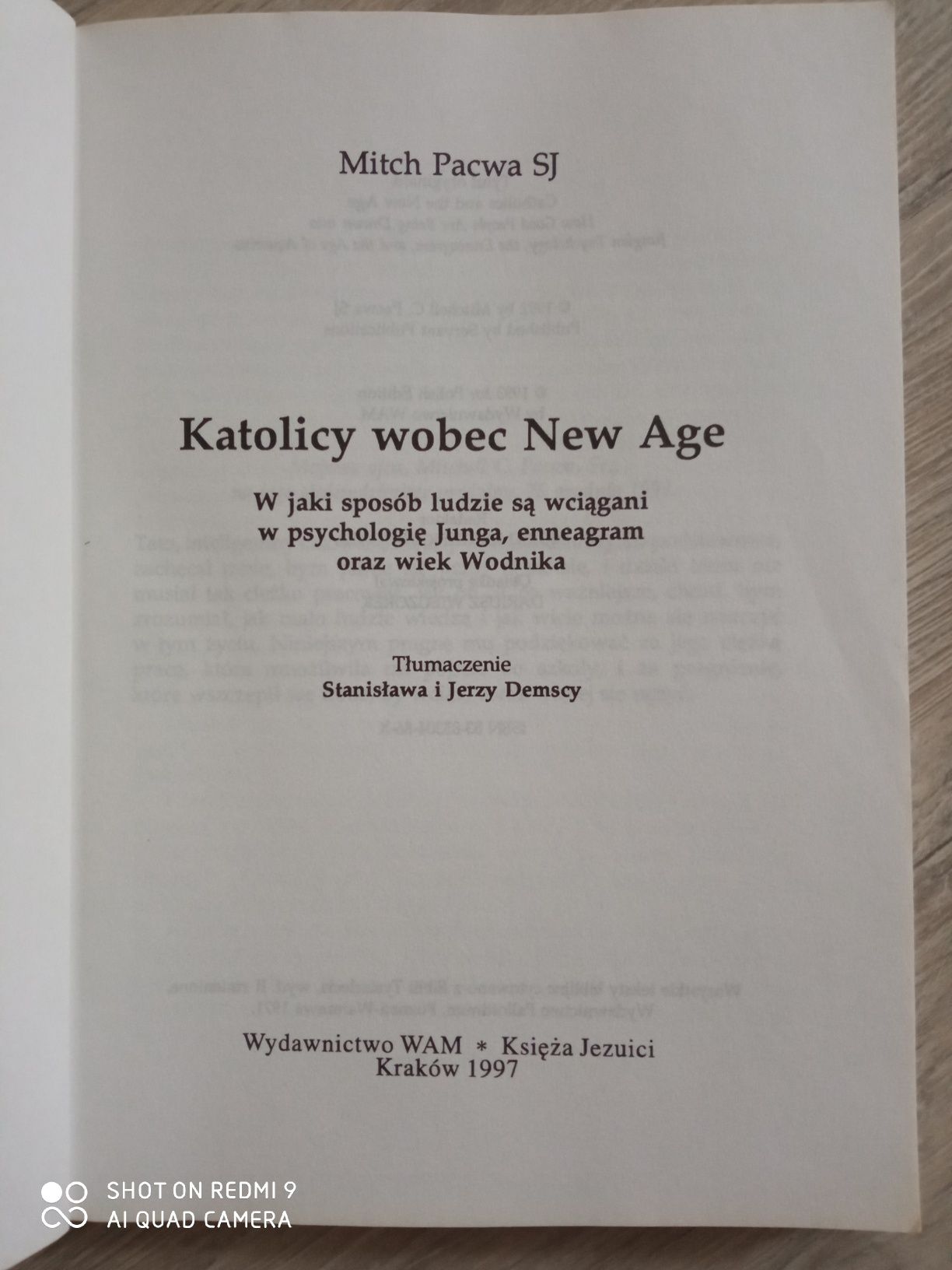 Katolicy wobec NEW AGE. Mitch Pacwa
