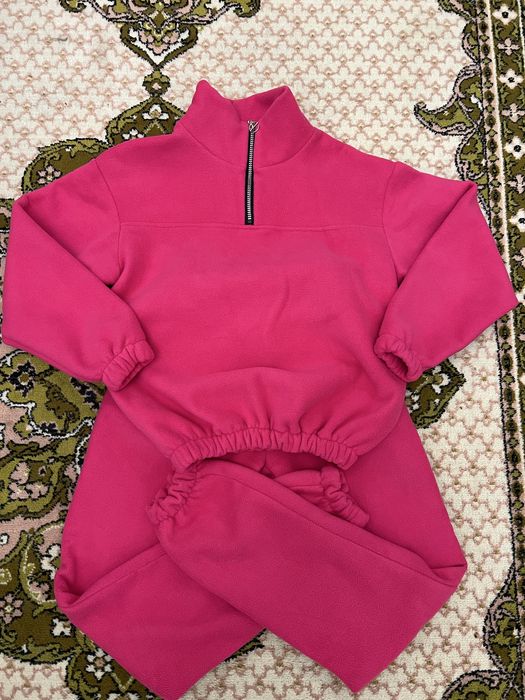 Теплий флісовий костюм