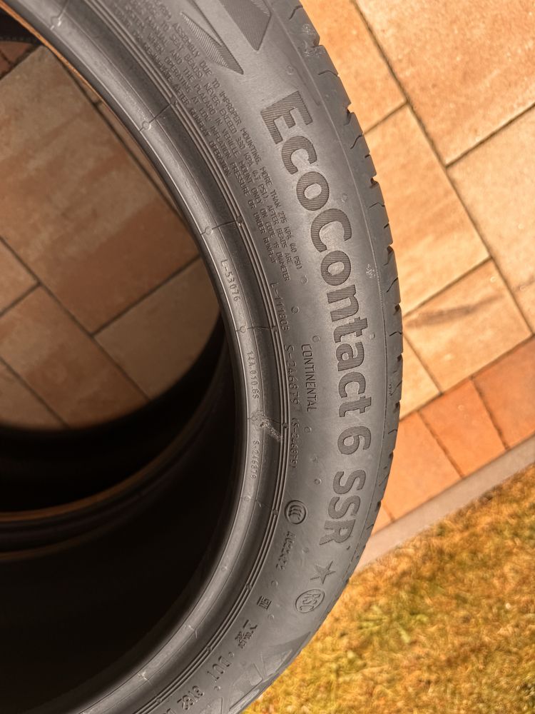 Opony 225/45R19 Letnie Continental RunFlat . Idealne!WYSYŁAMY.