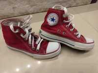 Trampki CONVERSE ALL Star wysokie czerwone za kostkę CONVERSY r.30