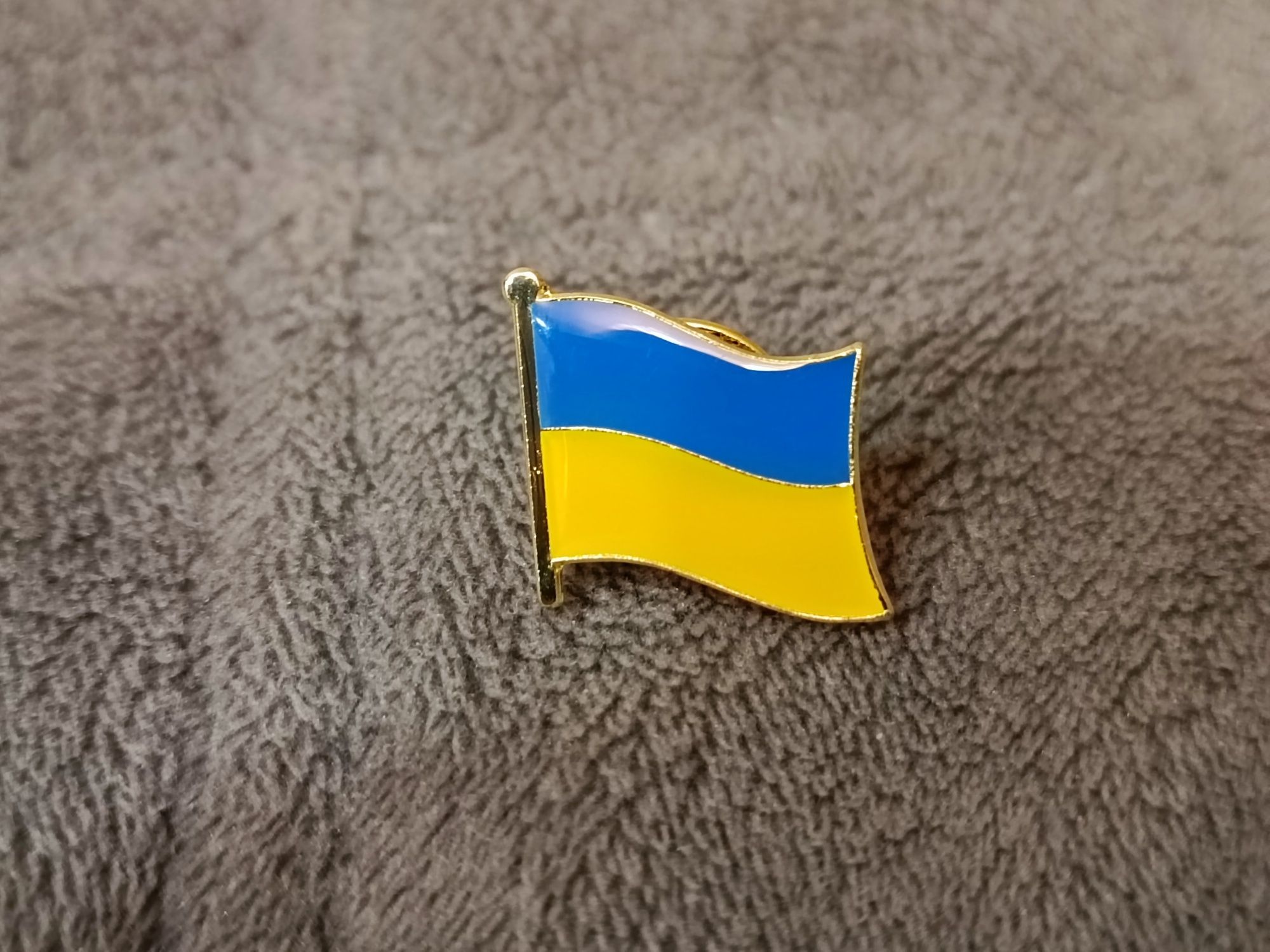 Значек украина трезубец пин прапор патриотический значек
