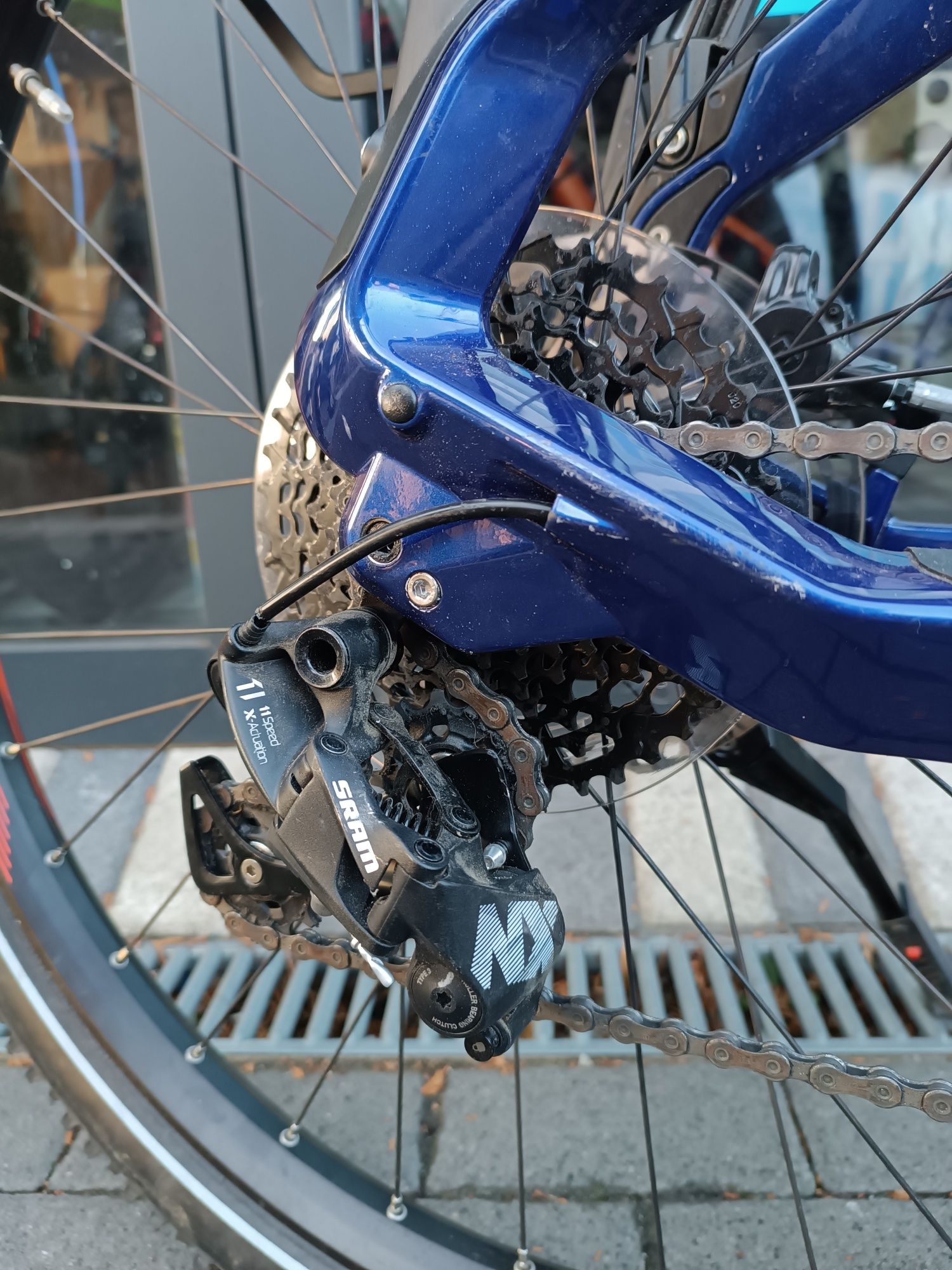 Haibike Xduro Carbon trekking 27'5 jak nowy dekonwersja
