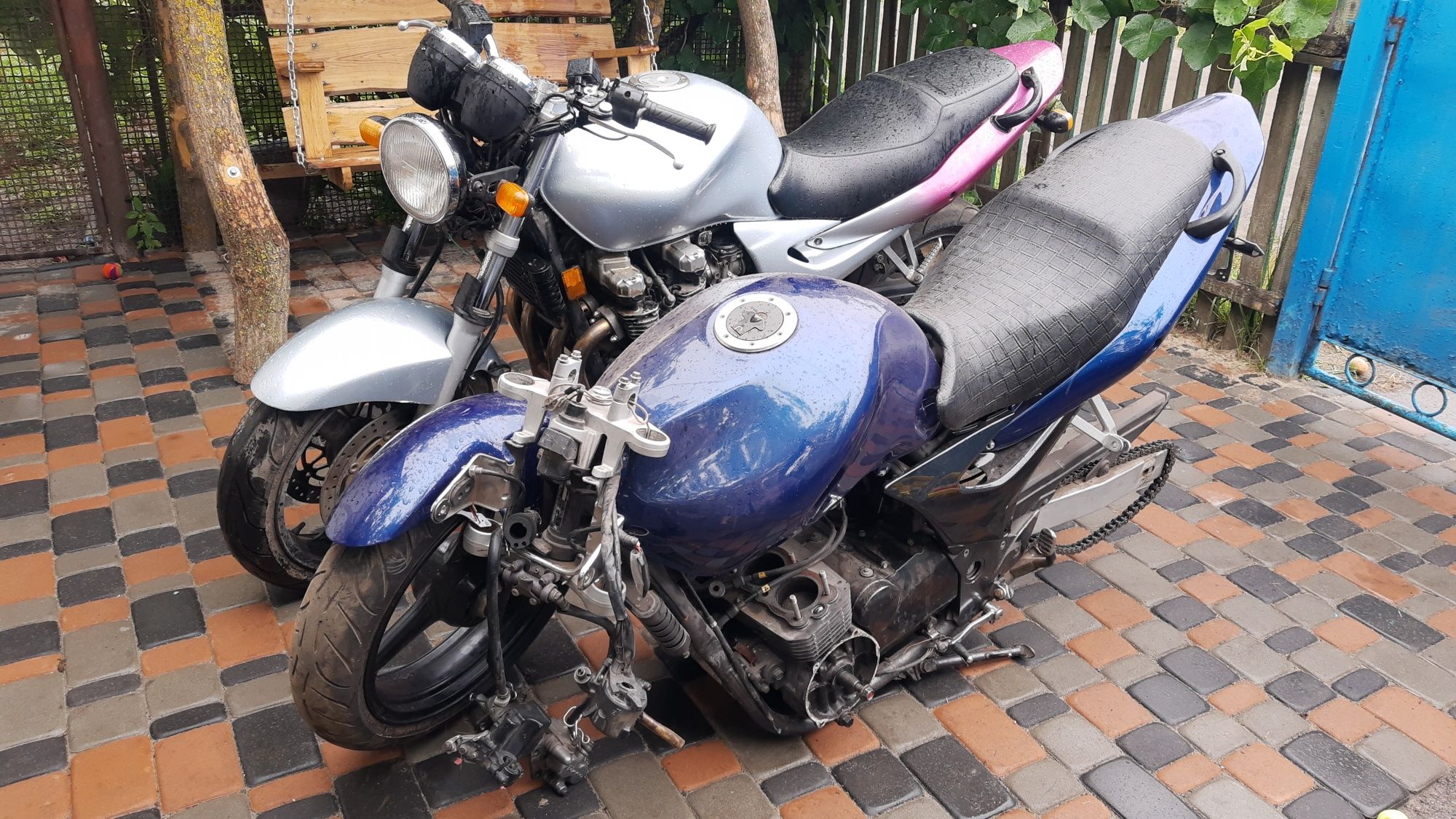 Kawasaki zr7 диски запчастини