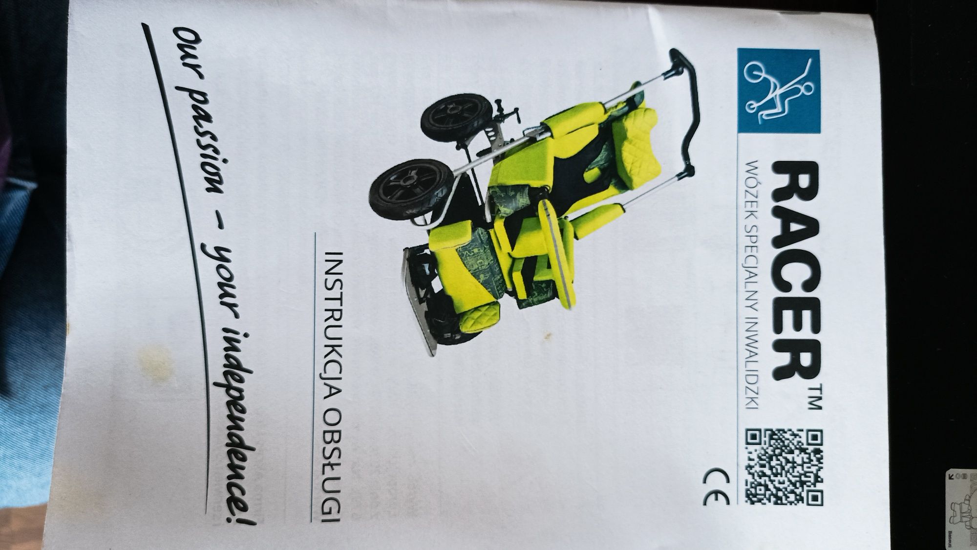 Wózek specjalny inwalidzki