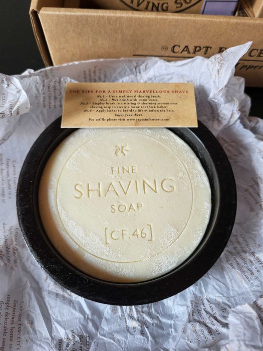 Captain Fawcett - zestaw do golenia Shave Brush, Razor & Shaving Soap