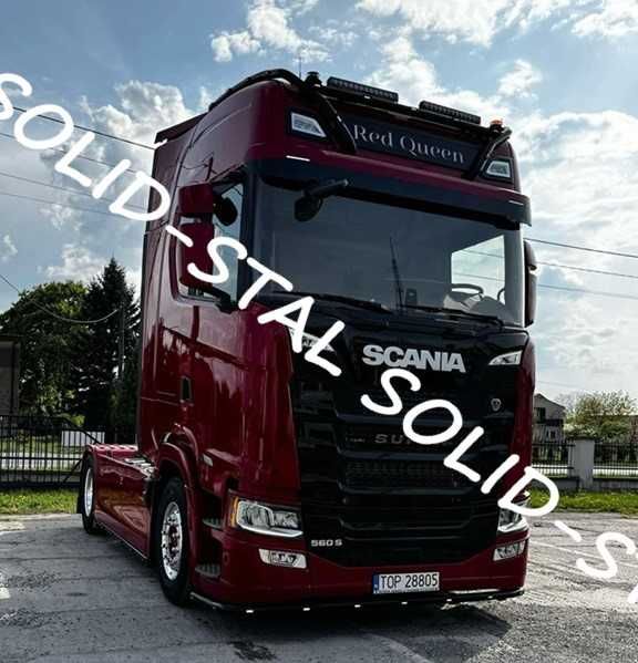 Orurowanie GÓRNE / DŁUGIE / ROGI Scania R / S Malowane Proszkowo!