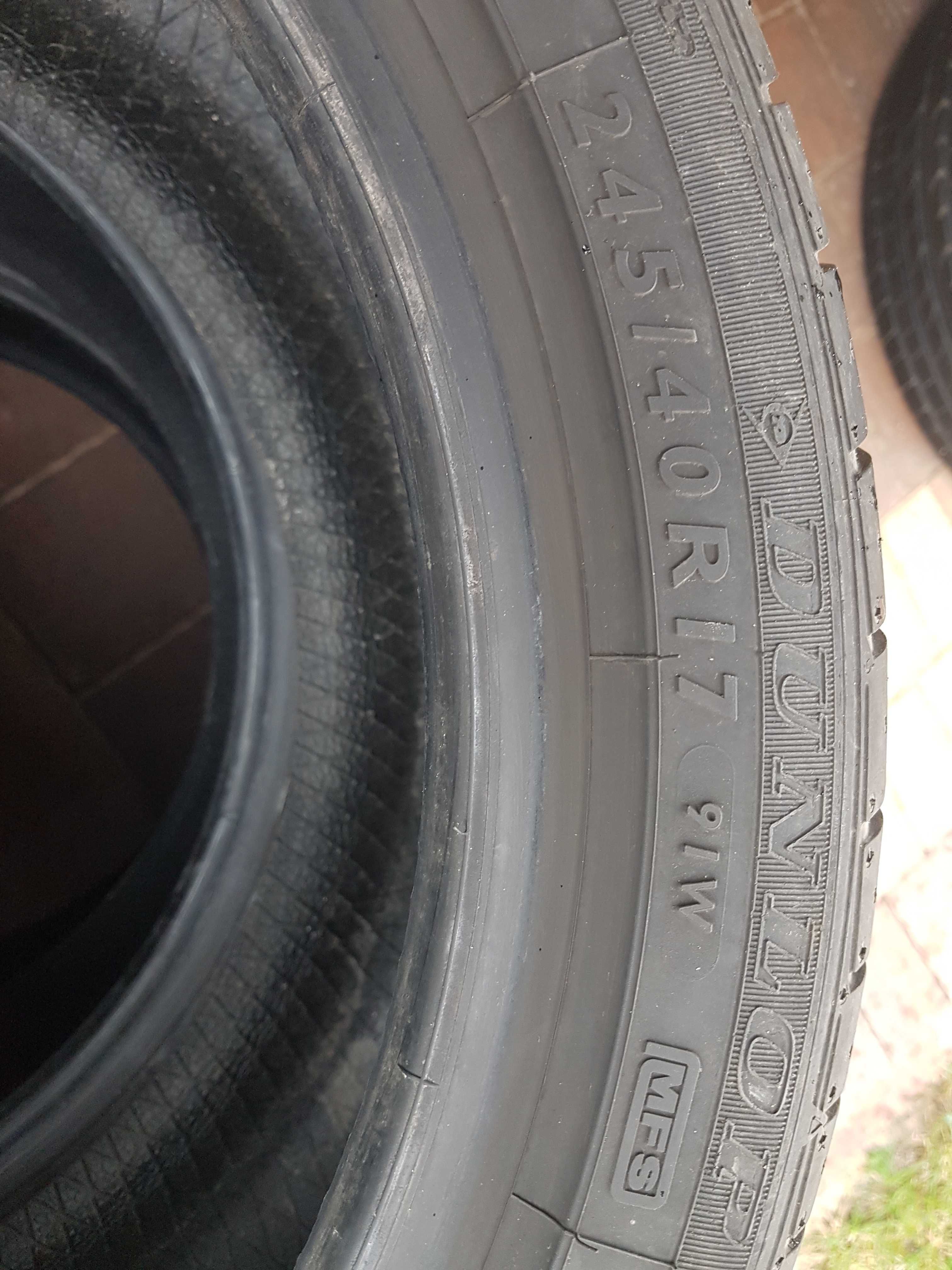 Opona Dunlop  245/40/17r Lato 5mm 2017r run flat