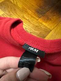 Кофта светр  HsM червоного кольору