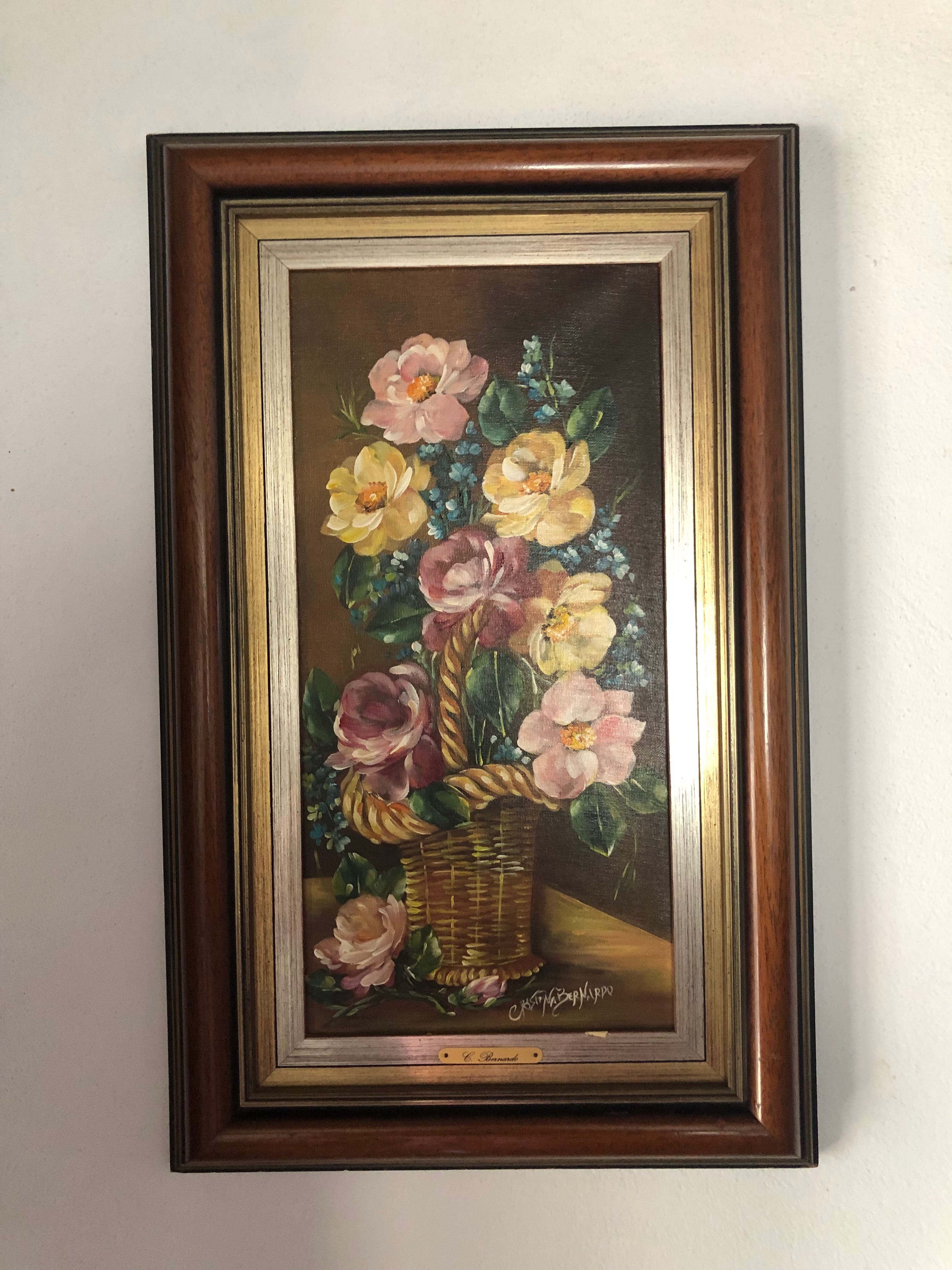 Quadros com flores