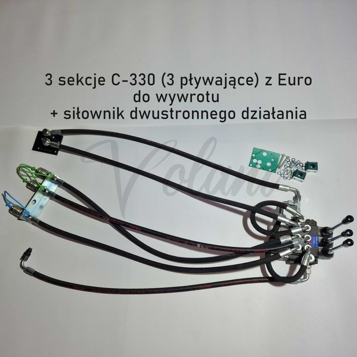 Rozdzielacz Zewnętrzny 3 Sekcyjny Ursus C-330 Hydrauliczny Do Wywrotu