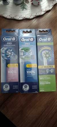 Końcówki do szczoteczki elektrycznej Oral-B firmy Braun