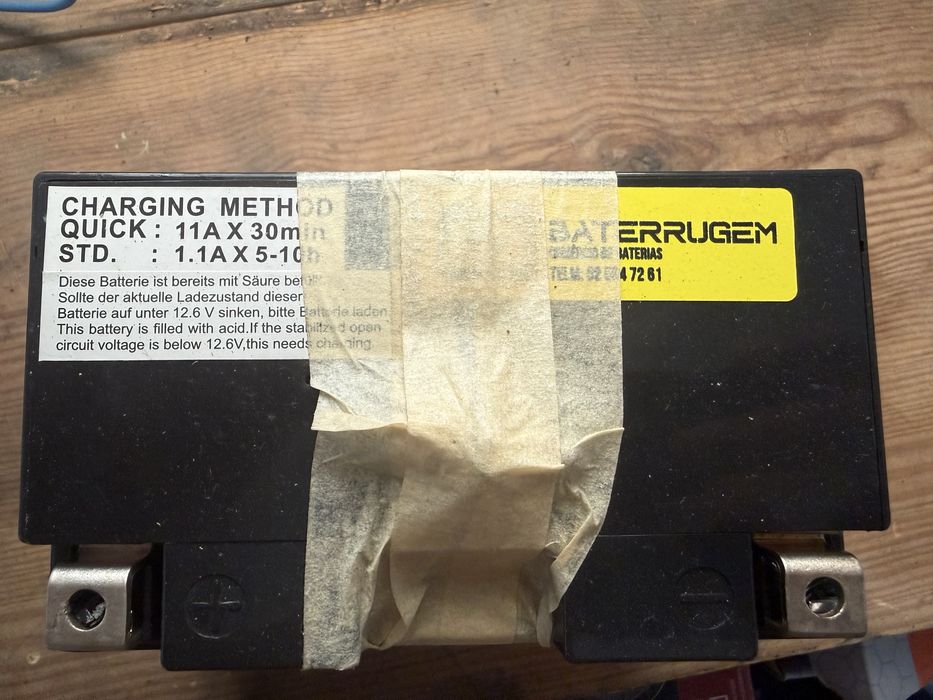 Vendo bateria Gel para Moto
