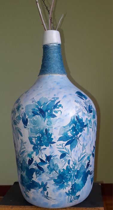 Garrafão artesanato pintado à mão