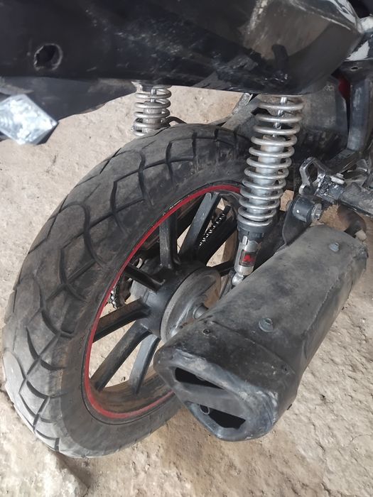 Мото спарк на ходу