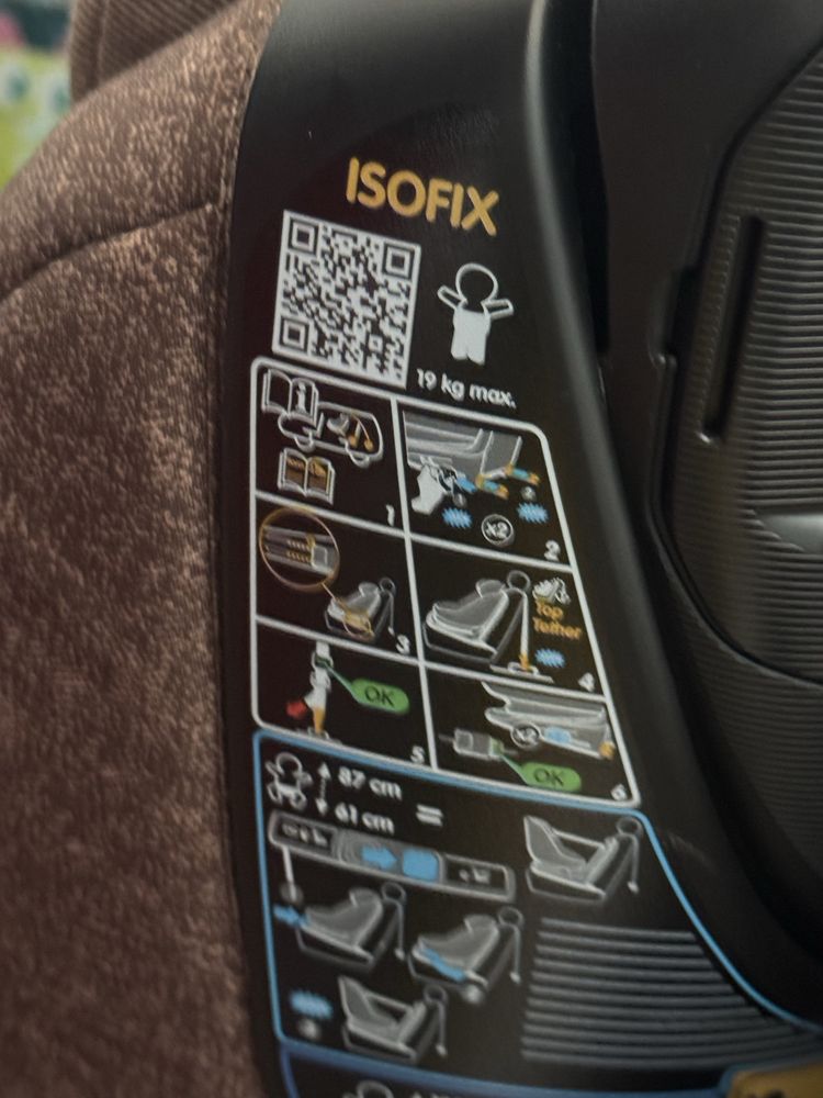 Maxi Cosi AxissFix blizniaki 9-18 kg obrotowy 1500zl