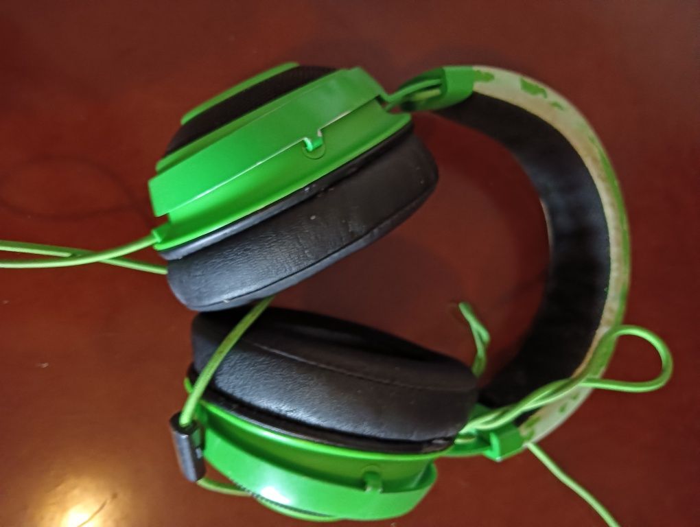 Auscultadores Gaming Razer Kraken - Verde		A funcionar na perfeição