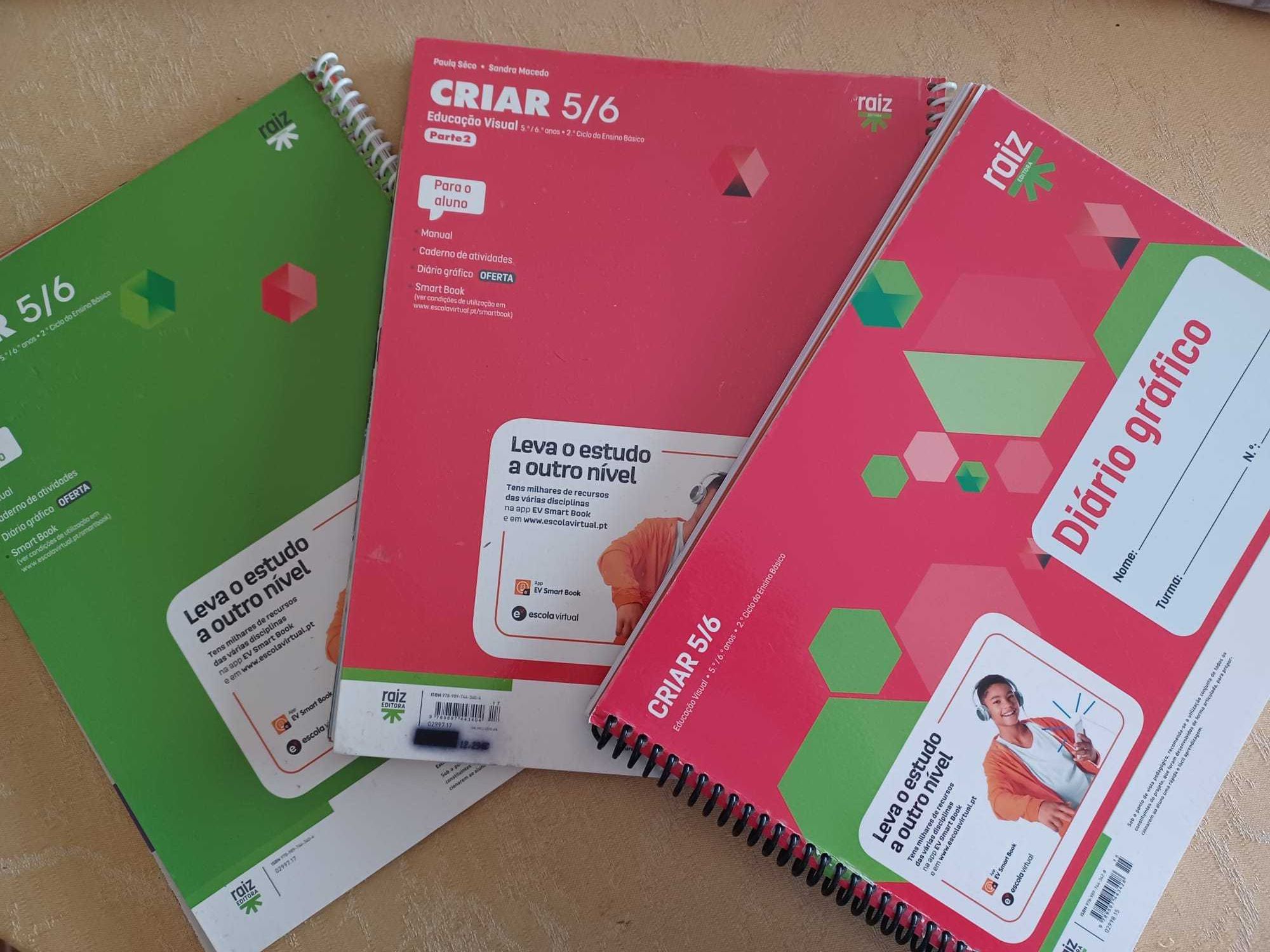 Criar - Educação Visual - 5.º/6.º anos Escolar